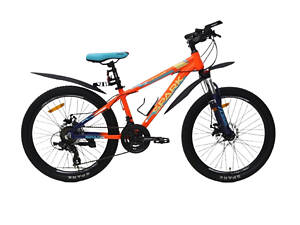 Велосипед AL Spark TRACKER 24' рама 13' неоновый-оранжевый (197974)