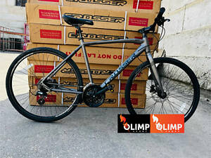 Велосипед Crosser XC 300 28' (рама 21) серо-черный