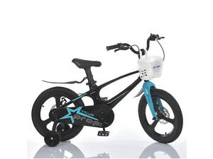 Велосипед двухколесный Profi Stellar 16 дюймов MB 161020-1 магниевая рама чорно-голубой