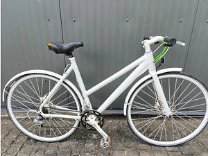 Велосипед ECO2 28' дамка, рама алюминий, белый б/у