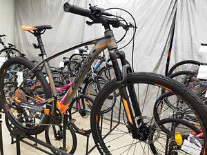 Велосипед найнер Crosser X880 29' Shimano DEORE 1*12 (рама 19) 2021 серо-оранжевый