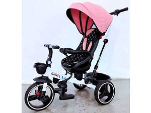 Велосипед с родительской ручкой (6390 – 16-002) BestTrike Oscar поворотное сиденье, складной руль