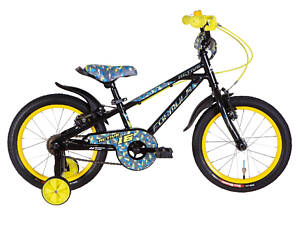 Велосипед ST 16' Formula Active рама 8.5' чорний з жовтим (OPS-FRK-16-169)