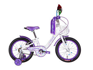 Велосипед ST 16' Formula Cherry рама 8.5' белый с фиолетовым (OPS-FRK-16-211)