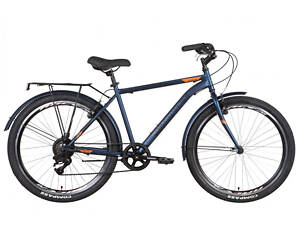 Велосипед ST 26' Discovery PRESTIGE Man, рама 17' с крыльями, темно-синий (OPS-DIS-26-464)
