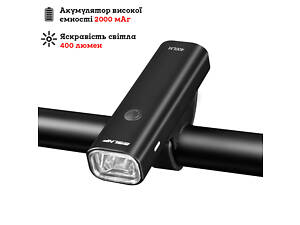 Велосипедная фара ESLNF QD400 (EOS200) 400Lm, 2000мАч, диод XPG, Велосипедный фонарь, Велофара