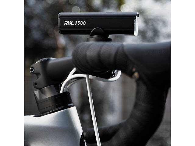 Велосипедна фара Rockbros RHL-1500, IPX6, Велосипедний ліхтар 1500LM, 5000мАч, діод 5050 20W - Фото 3