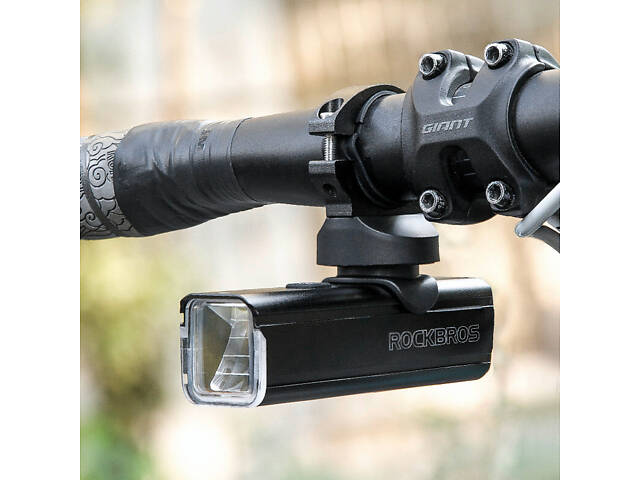 Велосипедна фара Rockbros RHL1000, IPX6, Велосипедний ліхтар 1000LM, 4500мАh, діод 5050 10W - Фото 2
