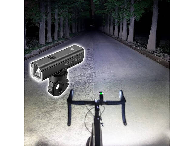 Велосипедна фара Rockbros RHL1000, IPX6, Велосипедний ліхтар 1000LM, 4500мАh, діод 5050 10W - Фото 10