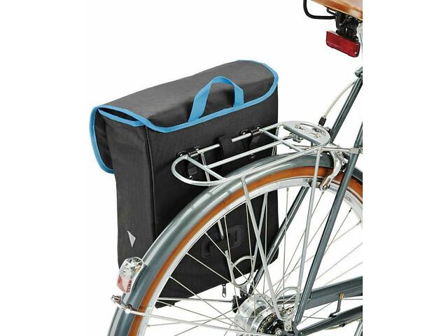 Велосипедна сумка на багажник Crivit Чорний (IAN326433) - Фото 5