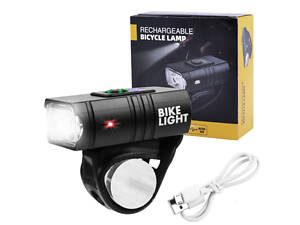 Велосипедный фонарь BK-02Pro-2XPE ULTRA LIGHT, Велосипедный фонарь с защитой от влаги, Велосипедный свет