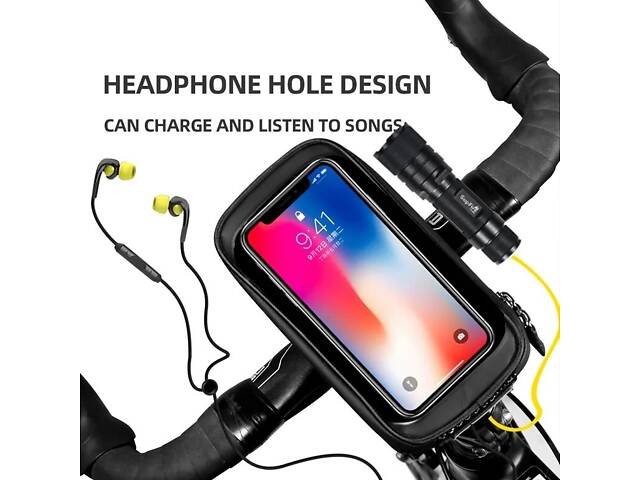 Велосумка Bao BBG048 для смартфона Черный (BBG048) - Фото 4