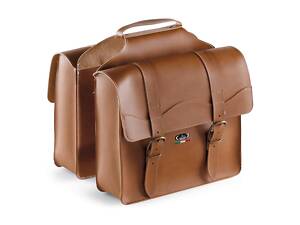 Велосумка на багажник 2-х секционная Selle Monte Grappa Коричневый (SAK024)