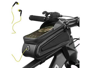 Велосумка на кермо з відділенням під смартфон 23.5x10x14см