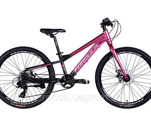 Велосипед AL 24' Formula F-1 DD CS рама-11' розово-черный 2025, Оригинал!
