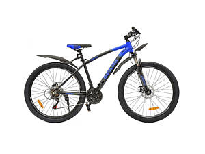 Велосипед AL 27.5' Spark Mount, рама 17' черно-синий (218765)