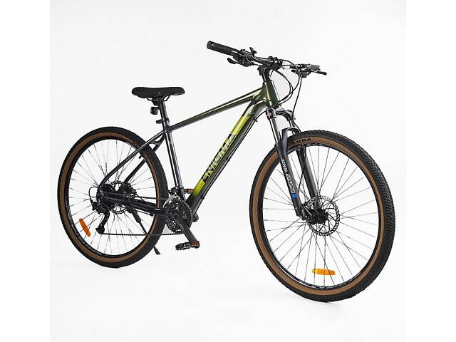 Велосипед Corso AL 29 Enigma 19' 21 швидкість Хаки (173067) - Фото 2