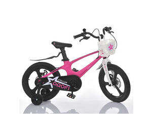 Велосипед двухколесный Profi Stellar 14 дюймов MB 141020-2 магниевая рама розовый