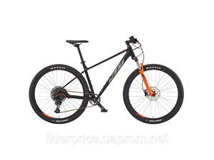 Велосипед KTM ULTRA FUN 29' рама M/43, черный матовый (серо-оранжевый), 2022, Оригинал!