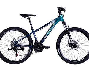 Велосипед Space AL 26 Phaeton DD FR 13' Синьо-зелений (OPS-SP-26-044)