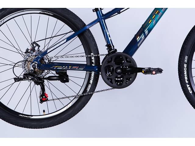 Велосипед Space AL 26 Phaeton DD FR 13' Синьо-зелений (OPS-SP-26-044) - Фото 3