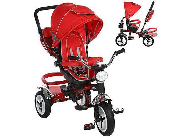 Велосипед трехколесный красный Turbo Trike M 3199-3HA Red - Фото 1