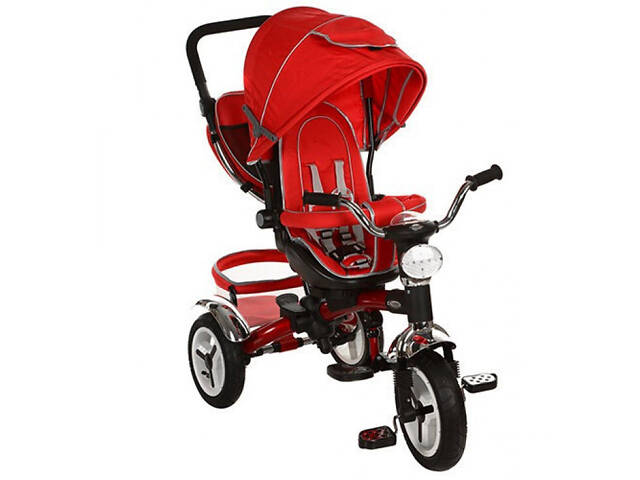 Велосипед трехколесный красный Turbo Trike M 3199-3HA Red - Фото 5