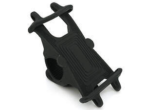 Велосипедний тримач телефона NN2024, кріплення на кермо, гумовий 4,5-6', Box