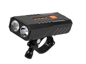 Велосипедний ліхтар + Power Bank BC25Pro-2XPE + microUSB + 3 режими