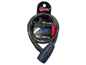 Велосипедний замок 187-65 товщина 10мм довжина 650мм