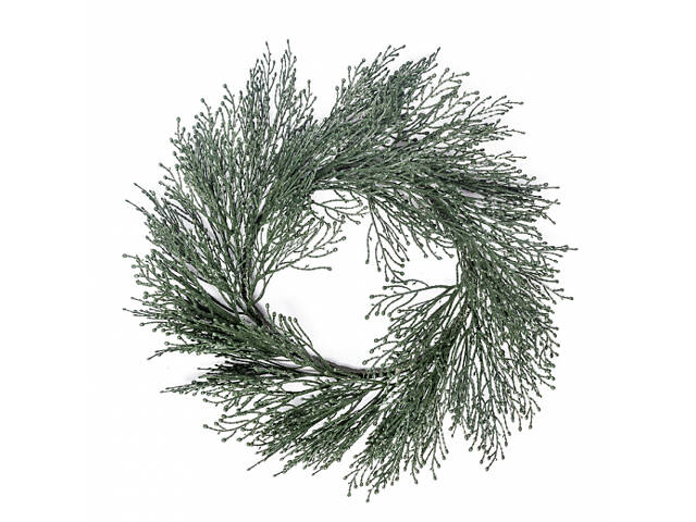 Венок искусственный рождественский YES Кипарис 904409 20 см зеленый