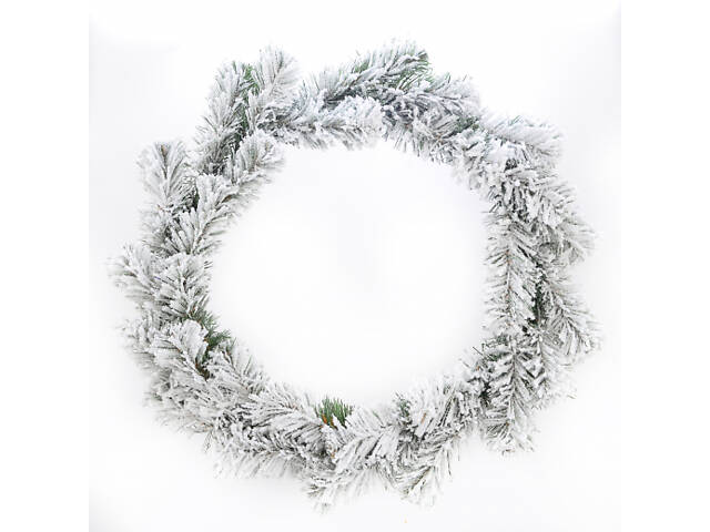 Венок искусственный рождественский заснеженный YES Сказка 903841 30 см