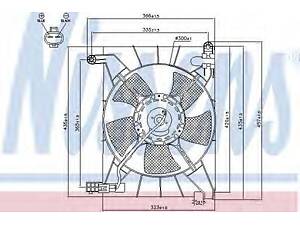 Вент-р CTGMC AVEO(05-)1.2 i 8V(+)[OE 96536522] NISSENS 85063 на CHEVROLET LOVA седан (T250, T255)