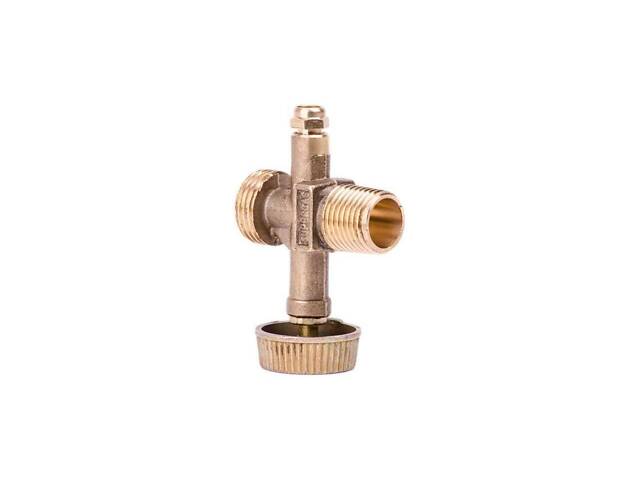 Вентиль газу Intertool — для плити турист, газових балонів і пальників (W21,8 — 14LH x W19,8 — 14DIN4 - Фото 6