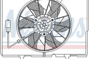 Вентилятор (комплект) MERCEDES-BENZ C-CLASS (W202) 1993-2001 г.