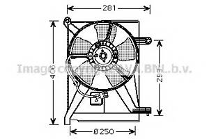Вентилятор охлаждения двигателя для моделей: DAEWOO (LANOS, LANOS)