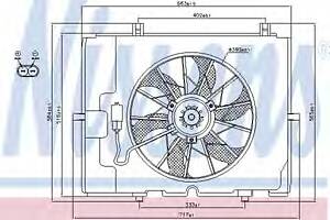 Вентилятор охлаждения двигателя для моделей: MERCEDES-BENZ (E-CLASS, E-CLASS)