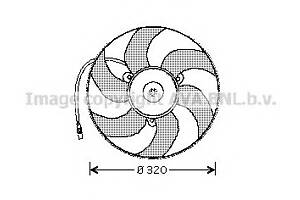 Вентилятор охлаждения двигателя для моделей: PEUGEOT (405, 405,405,405)
