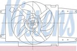 Вентилятор для охолодження двигуна для моделей:ALFA ROMEO (166)