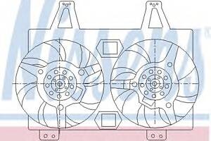 Вентилятор охлаждения двигателя для моделей: ALFA ROMEO (GTV, SPIDER)