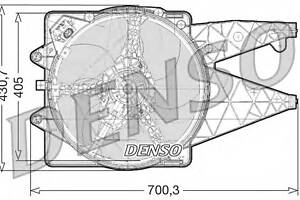 Вентилятор охолодження двигуна для моделей: ALFA ROMEO (MITO)