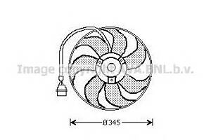 Вентилятор охлаждения двигателя для моделей: AUDI (A3, TT,TT), SEAT (TOLEDO,LEON,IBIZA,CORDOBA), SKODA (OCTAVIA,OCTAVIA