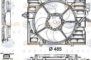 Вентилятор охлаждения двигателя для моделей: BMW (5-Series, 5-Series,6-Series,6-Series), BMW (BRILLIANCE) (5)