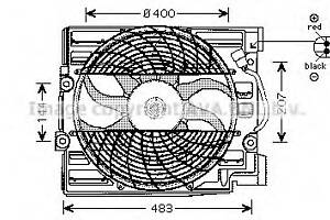 Вентилятор охлаждения двигателя  для моделей: BMW (5-Series, 5-Series)