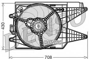 Вентилятор для охолодження двигуна для моделей:FIAT (500)