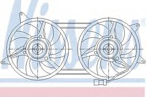 Вентилятор охолодження двигуна для моделей: FIAT (COUPE)