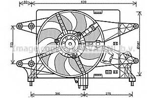 Вентилятор охлаждения двигателя для моделей: FIAT (DOBLO, DOBLO)