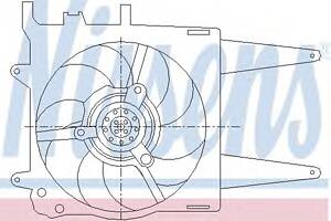 Вентилятор охлаждения двигателя для моделей: FIAT (PALIO, SIENA)
