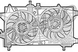 Вентилятор охолодження двигуна для моделей: FIAT (PUNTO, PUNTO, IDEA), LANCIA (MUSA)