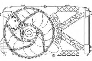 Вентилятор охлаждения двигателя для моделей: FORD (TRANSIT, TRANSIT,TRANSIT,TRANSIT)